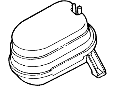 Ford D5TZ-9E453-A Reservoir - Vacuum