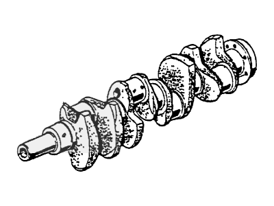Ford F-350 Crankshaft - F3TZ-6303-BRM