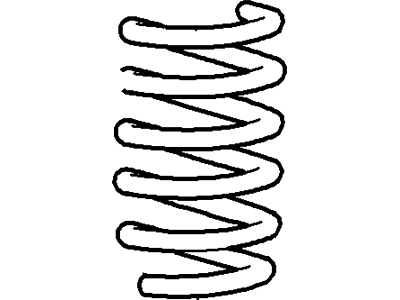 2003 Mercury Mountaineer Coil Springs - 1L2Z-5560-BA