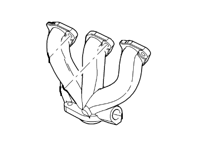 Mercury Exhaust Manifold - 4F2Z-9431-BA