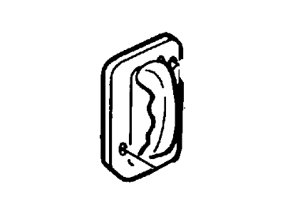 Mercury Villager Door Handle - XF5Z-1226681-AAA