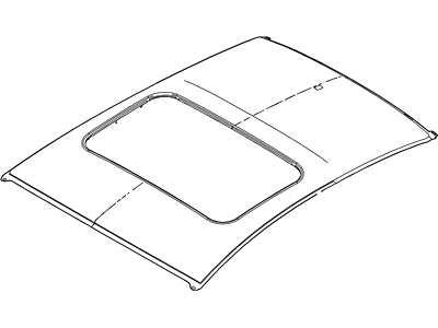 Ford AE8Z-5850202-A Panel Assembly - Roof