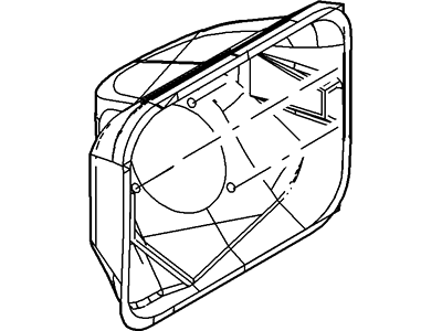 Ford Ranger Fuel Filler Housing - F87Z-9927936-AA