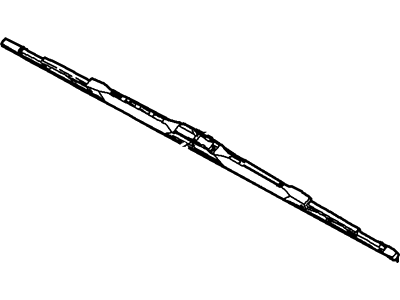 Ford 7R3Z-17528-AB Wiper Blade Assembly