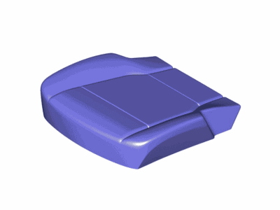 Ford GL3Z-1662900-AR Seat Cushion Cover Assembly