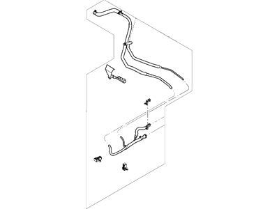 Ford 4C2Z-9B325-CA Bracket - Fuel Tube