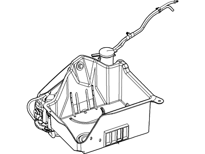 2007 Ford Expedition Battery Tray - 7L1Z-10732-A