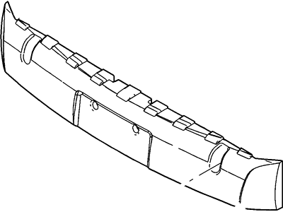 Ford 8S4Z-17C882-ACP Isolator Assembly - Bumper Bar