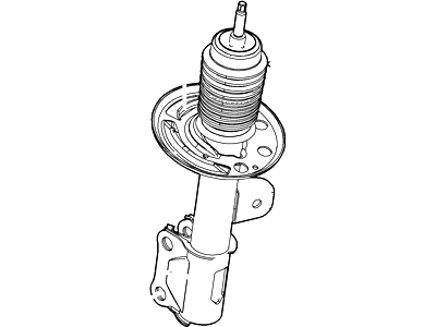 Lincoln MKT Shock Absorber - DE9Z-18124-G