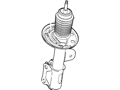 2019 Lincoln MKT Shock Absorber - DE9Z-18124-D