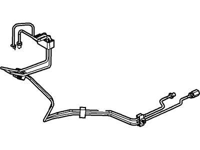 2010 Ford Edge Brake Line - 7T4Z-2C296-A