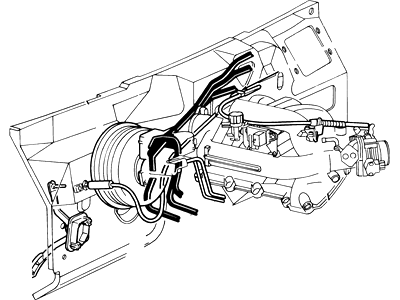 2005 Ford Expedition Cooling Hose - 2L1Z-18472-FA