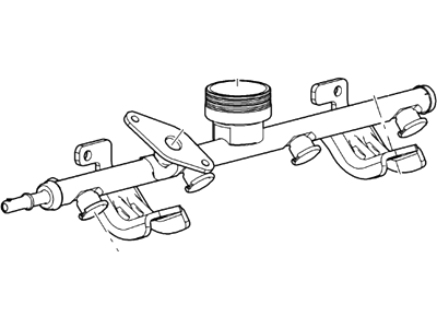 Ford Focus Fuel Rail - 3S4Z-9D280-AA