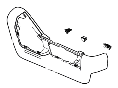 Ford AL3Z-1662186-AA Shield Assembly