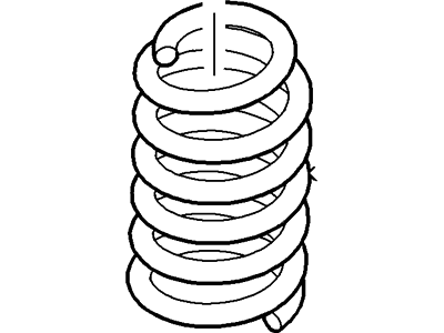 2016 Lincoln MKT Coil Springs - DA8Z-5560-C