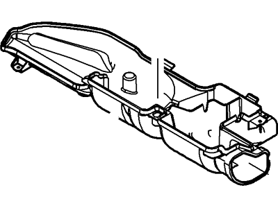 Ford BC3Z-18490-B Hose - Vent Air Louver