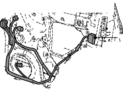 Ford 5L8Z-14630-AA Wire Assembly - Jumper