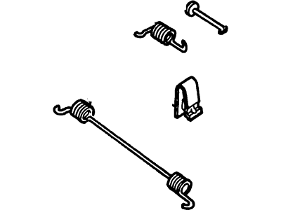 Ford 1S2Z-2225-AA Kit - Brake Drum Spring