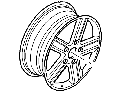 Ford 5L8Z-1007-EB Wheel Assembly