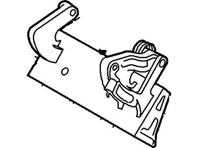 2004 Ford Explorer Door Handle - 1L2Z-7843400-AB