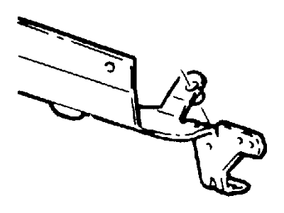 F5OY3C510A Ford Bracket Illustration 1 of 1