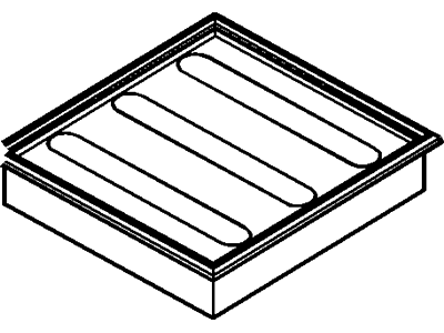 Ford 7C3Z-9601-A Air Cleaner Element Assembly