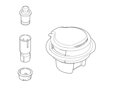 Ford Mustang Ashtray - AR3Z-6304788-AB