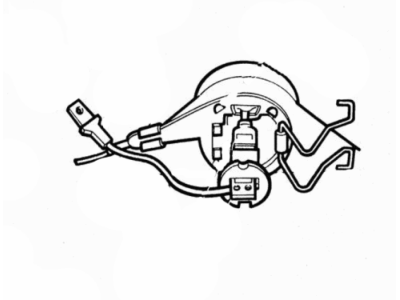 Ford E9TZ15L203A Fog Lamp Lens