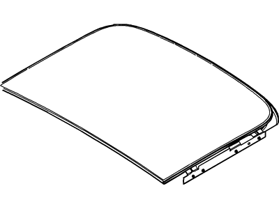 Lincoln Sunroof - 8A5Z-54500A18-B