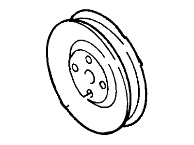 1988 Ford Taurus Water Pump Pulley - E9DZ8509B