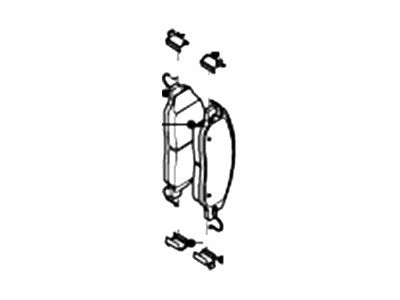 Ford 7R3Z-2001-B Kit - Brake Shoe