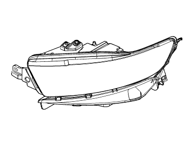 Ford DG1Z-13008-AA Headlamp Assembly