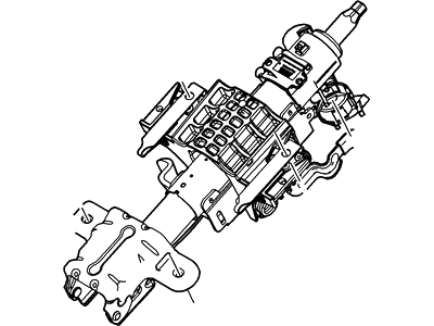 2015 Ford F-550 Super Duty Steering Column - CC3Z-3C529-AC