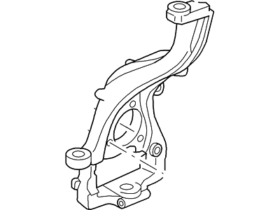 Ford 2L2Z-3K185-BA Front Right Spindle Knuckle