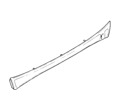 Mercury Tracer Bumper Reflector - F7CZ-13A565-AE