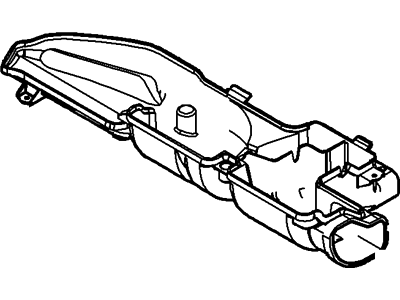 Ford BC3Z-18490-D Hose - Vent Air Louver