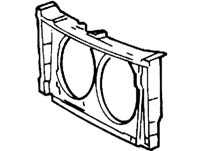 Mercury Sable Radiator Support - F6DZ-8A419-A