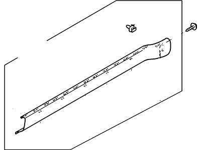 Ford 3L8Z-78101A05-BAC Panel Assembly - Exterior Trim