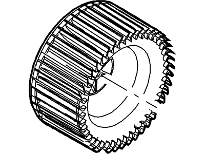 Ford 3W1Z-19834-AA Wheel - Blower Motor