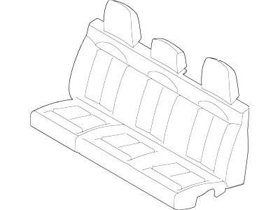 2012 Lincoln Mark LT Seat Cover - VBL3Z-1663812-L