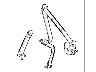 Ford Aerostar Seat Belt - E99Z11611A73A