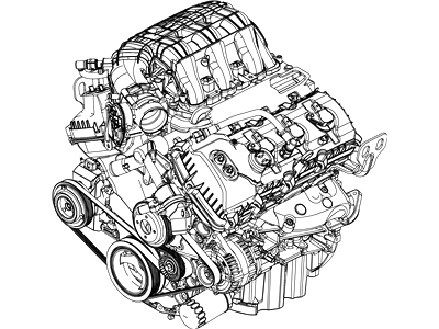 Ford DL3Z-6007-B Engine Assembly