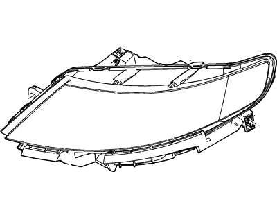 Ford AA5Z-13008-J Headlamp Assembly