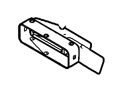 Ford YL8Z-18633-AA Duct Assy - Foot Room Air