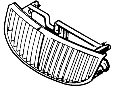 Ford F8VZ-8200-AA Grille - Radiator