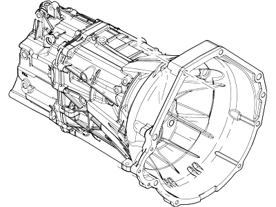 2014 Ford Mustang Transmission Assembly - CR3Z-7003-D