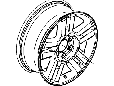 Ford 5L3Z-1007-BA Wheel Assembly