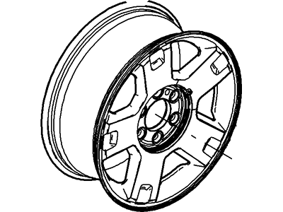 Ford 5L3Z-1007-DA Wheel Assembly