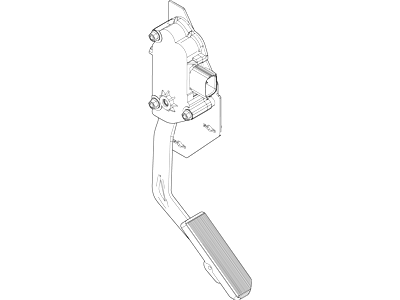 Ford BC2Z-9F836-B Pedal