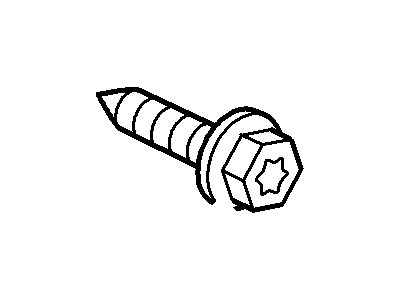 Ford -W707628-S424 Screw